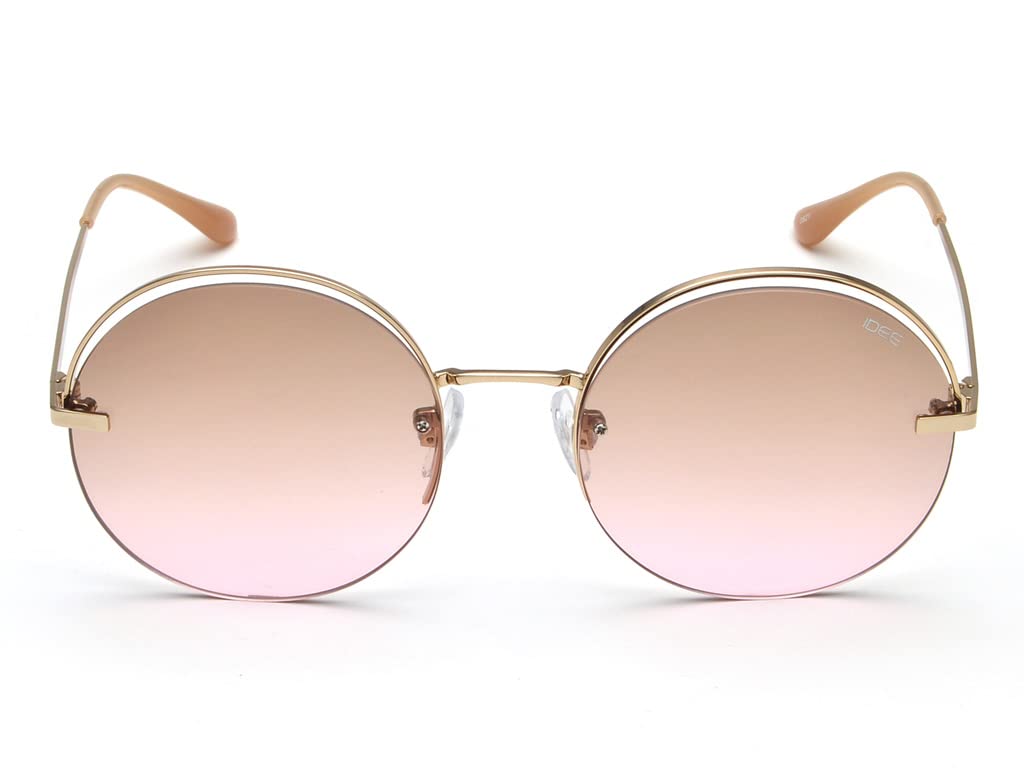 IDEE 100% UV protected sunglasses for Women | Size- Large | Shape- Round | Model- IDS2780C2SG