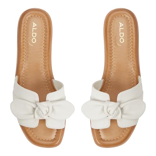 Aldo LAVINIAA-IN100 Women White Flat Sandals