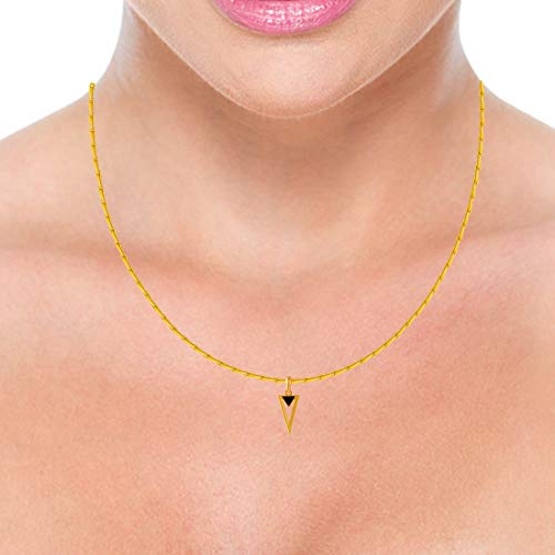 P.C. Chandra Jewellers 14k (585) Yellow Gold Pendant for Women