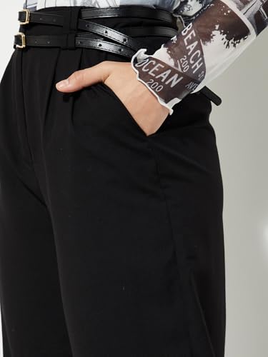 Max Women's Regular Trousers (SP25BTM05_Black
