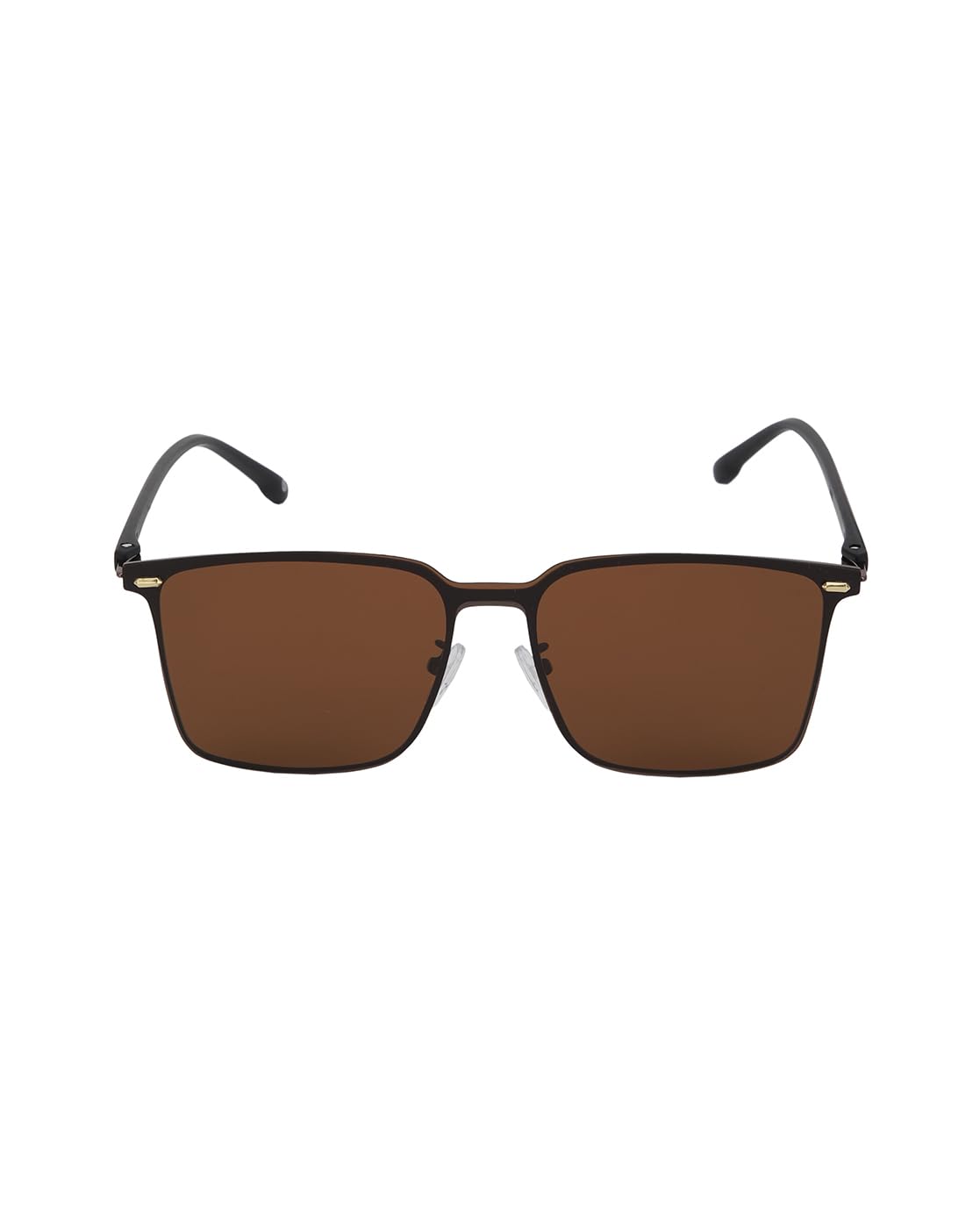 Carlton London Black Toned with Brown Polarised lens Sunglass for mens
