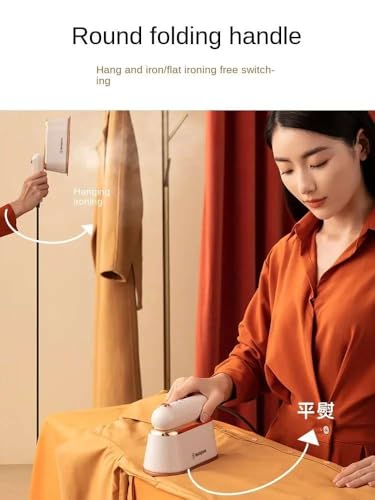 Portable Handheld Garment Steamer & Mini Iron: Wrinkle-Free Clothes in Seconds - Perfect for Travel & Home Use