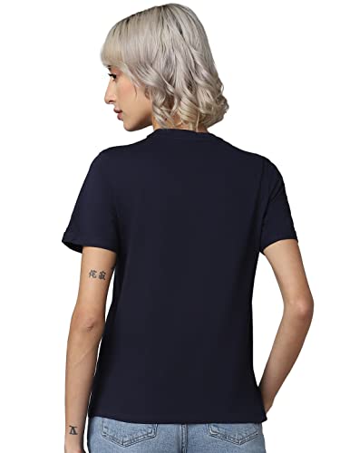 ONLY Regular Fit T-Shirt (124162203_Navy Blazer_XS)