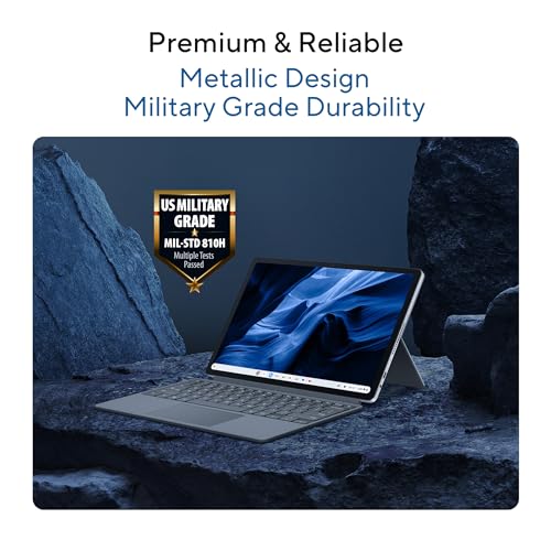 ASUS Chromebook CM32 Detachable (2026),Smartchoice,MediaTek Kompanio 540 Processor,8GB RAM,128GB SSD,Touchscreen,12.1"(30.7 cm),Chrome OS,Cloud Titanium,0.64 Kg,CM3206DM4A-TR0119,Thin & Light Laptop
