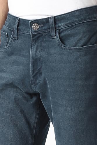 Van Heusen Men's Slim Jeans (VXDNCPOF244550_Grey