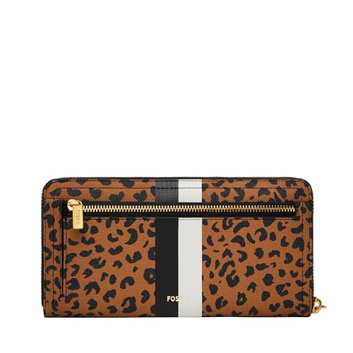 Fossil for Leather Women's Wallets (Cheetah), SL6354989