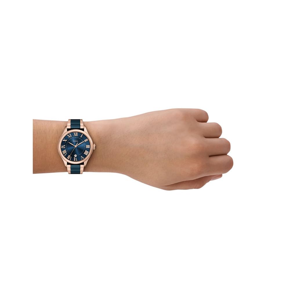 Fossil Analog Blue Dial Women's Watch-CE1134