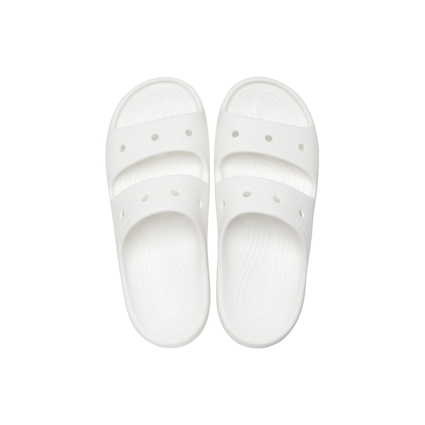 Crocs Unisex Adult WHITE Classic Sandal 209403-100-M7W9
