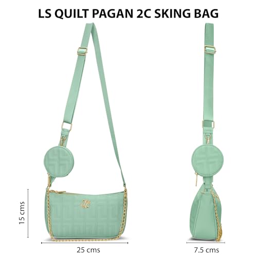 Lavie Signature Women's Quilt Pagan Crossbody Sling Bag | Ladies Purse Handbag | Gift For Women