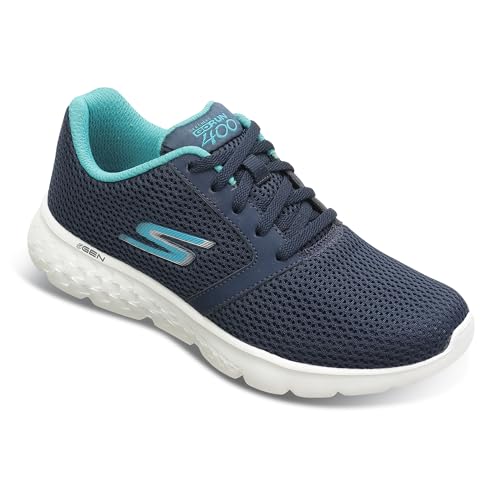 Skechers Womens Go Run 400 Navy/Teal Running Shoe - 5 UK (8 US) (896163ID-NVTL)