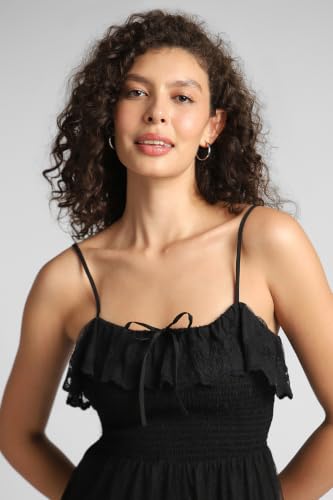 American Eagle Ruffled Midi Dress