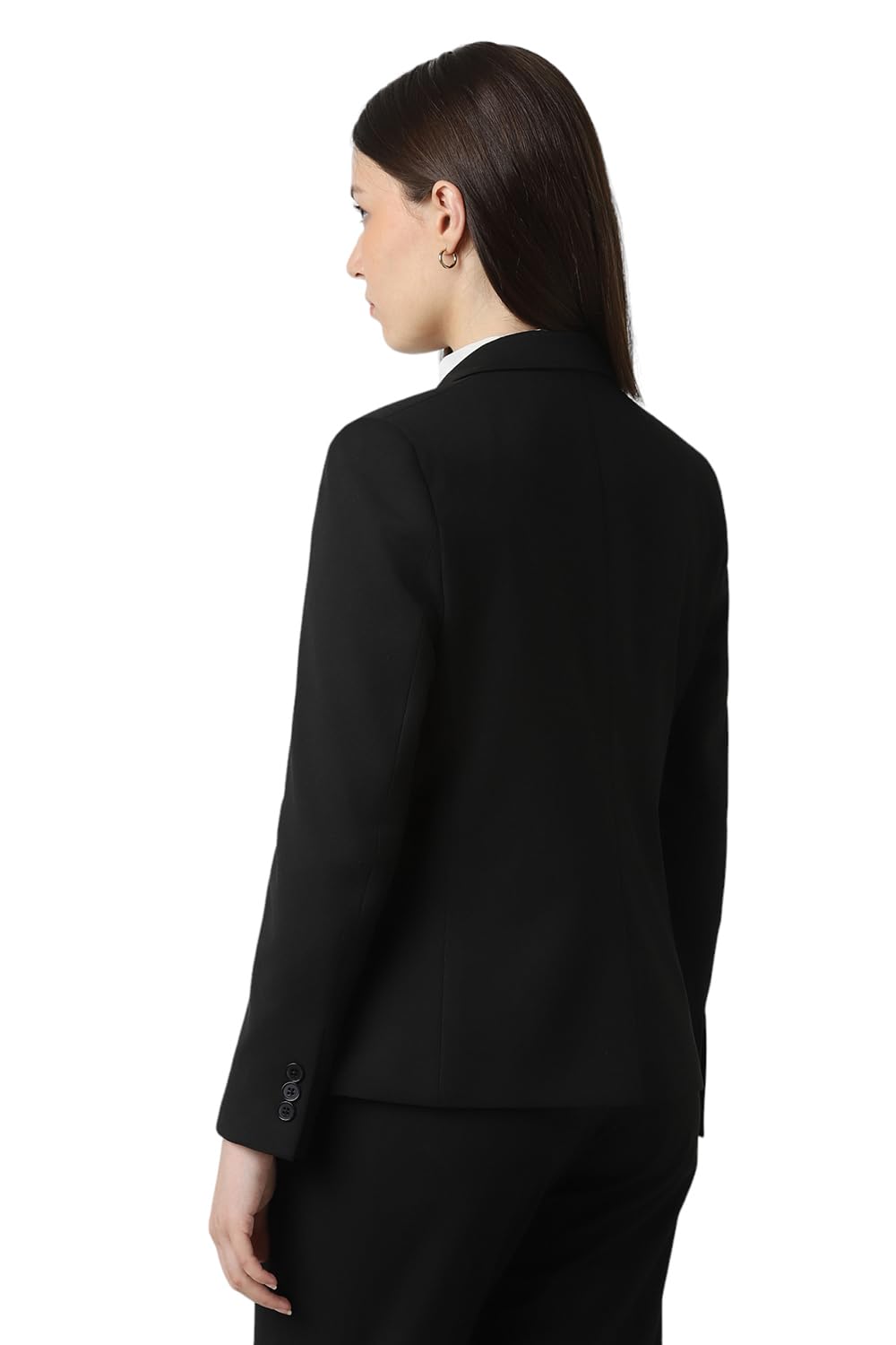 Van Heusen Women's Blazer (VWBZCRGFS31274_Black