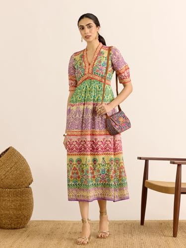 Aarke Ritu Kumar Multi Zephyr Long Dress Multicolour