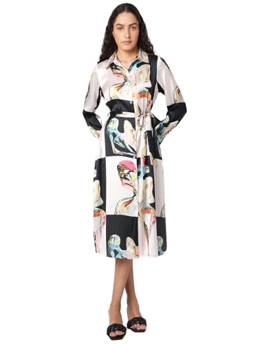 VERO MODA Women Off White Shirt Dress