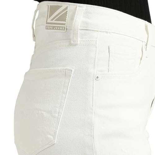 Pepe Jeans Women's Boyfriend Shorts (PL801148P578_White