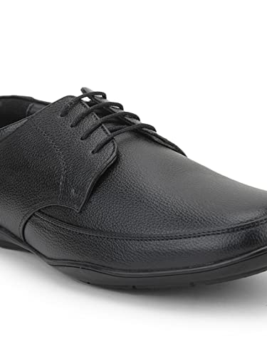 Liberty Mens AVN-61E Black Formal Shoes - 8 UK (42 EU)