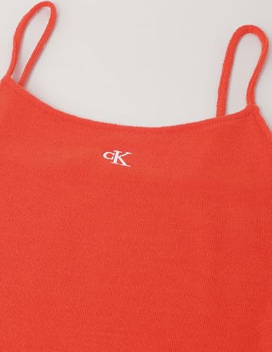 Calvin Klein Womens Red Color Dress (S)