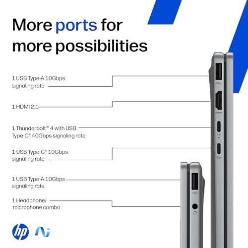 HP OmniBook X Flip OLED Intel Core Ultra 5 226V, 40 Tops (16GB LPDDR5x,1TB SSD) 3K, Touch, 120hz, 14''/35.6cm, Intel ARC Graphic,Win11, Office24, Meteor Silver, 1.38kg, fm0099TU,Pen, 2 in 1 AI Laptop