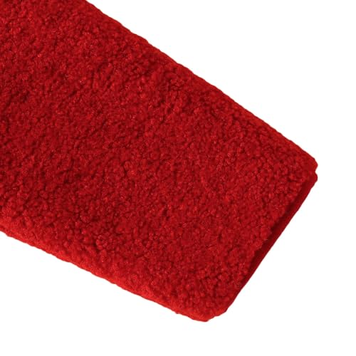 Hopscotch Girls Polyester Waist Length Jackets in Red Color For Ages (3-4 Years)