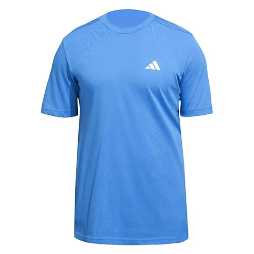 adidas Men M Fr T Casual T-Shirts, Blue, Medium
