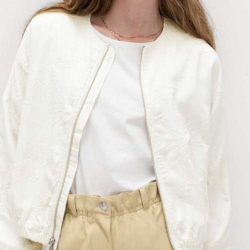 Marks & Spencer Linen Rich Embroidered Jacket