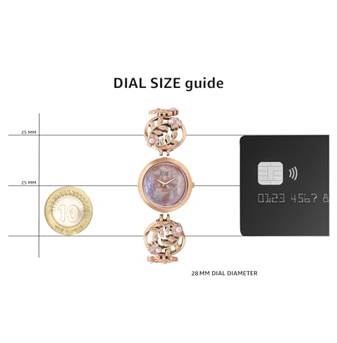 Titan Raga Aurora Analog Beige Dial Women's Watch NM2540WM05/NN2540WM05/NP2540WM05