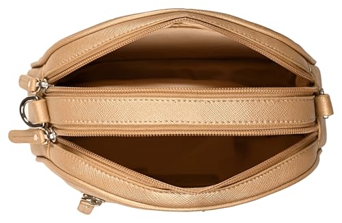 eske Anastasia Vegan Leather Women's Shoulder Bag (Light Gold)