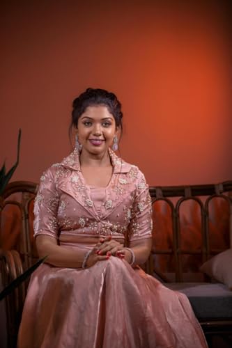 Women’s Designer Lehenga Set – Heavy Aari Work Embroidered Crop Top with Flared Skirt for Wedding