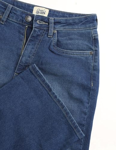 U.S. POLO ASSN. High Rise Wide Leg Fit Jeans Blue