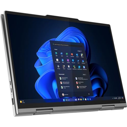 Lenovo ThinkPad X1 2-in-1 Gen 10 Aura Edition, Intel Ultra 7 258V, 14" OLED 2.8K (2880x1800) 500 nits, AR, Touchscreen, 32GB DDR5, 2TB SSD, Yoga Pen, 8MP IR Camera, Wi-Fi 7, Win 11 Pro - Grey