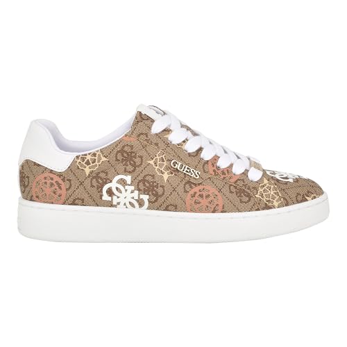 Guess Womens Renzy, Medium Natural/Beige Logo 101, 9