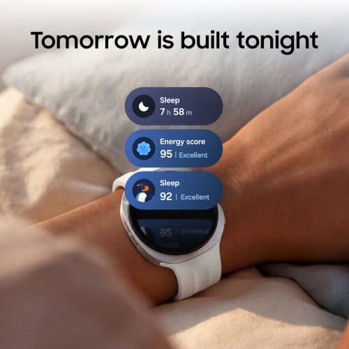 Samsung Galaxy Watch9 (44mm Bluetooth, Silver)