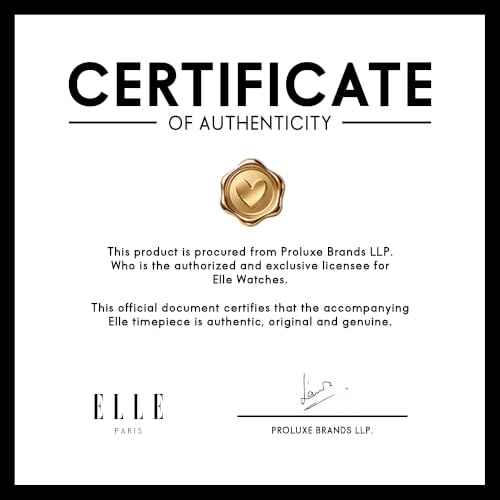 ELLE Women's Watch Cherie Green Square Dial EL-CH-GRN
