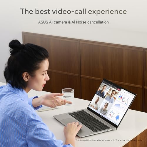 ASUS Zenbook A14,Snapdragon X,Copilot+ AI PC(Qualcomm Adreno iGPU/45TOPS/16GB/512GB/FHD+/14"/Backlit Keyboard/70WHr/Windows 11/M365 Basic(1Year)*/Office Home 2024/Iceland Gray/0.98 kg)UX3407QA-QD259WS