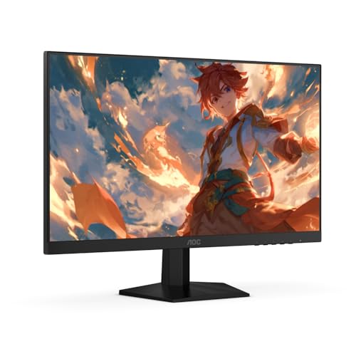 AOC Gaming Q27G41ZE QHD IPS Gaming Monitor 27" 2560x1440 240Hz 0.3ms, Game Console Ready, 3 Sides, Frameless, 1 HDMI 2.0, 1 Display Port, 3 Year Zero Glow Spot