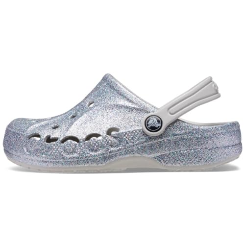 Crocs Unisex Kids Baya Clog 207014-040 Silver C10