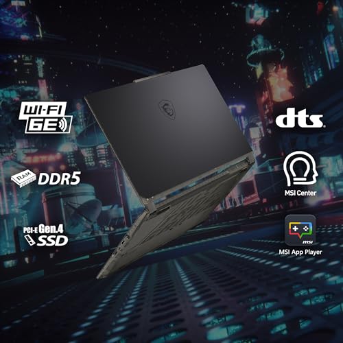 Cyborg 15 AI, Intel Core Ultra 5 125H, Built-in AI, 40CM Gaming Laptop(16GB/1TB NVMe SSD/Windows 11 Home/NVIDIA GeForce RTX 4050, GDDR6 6GB/Translucent Black/1.9Kg), A1VEK-051IN