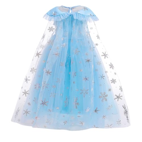 Hopscotch Girls Sequin Embellished Floor Length Ball Gown In Blue Color For Ages 3-4 Years