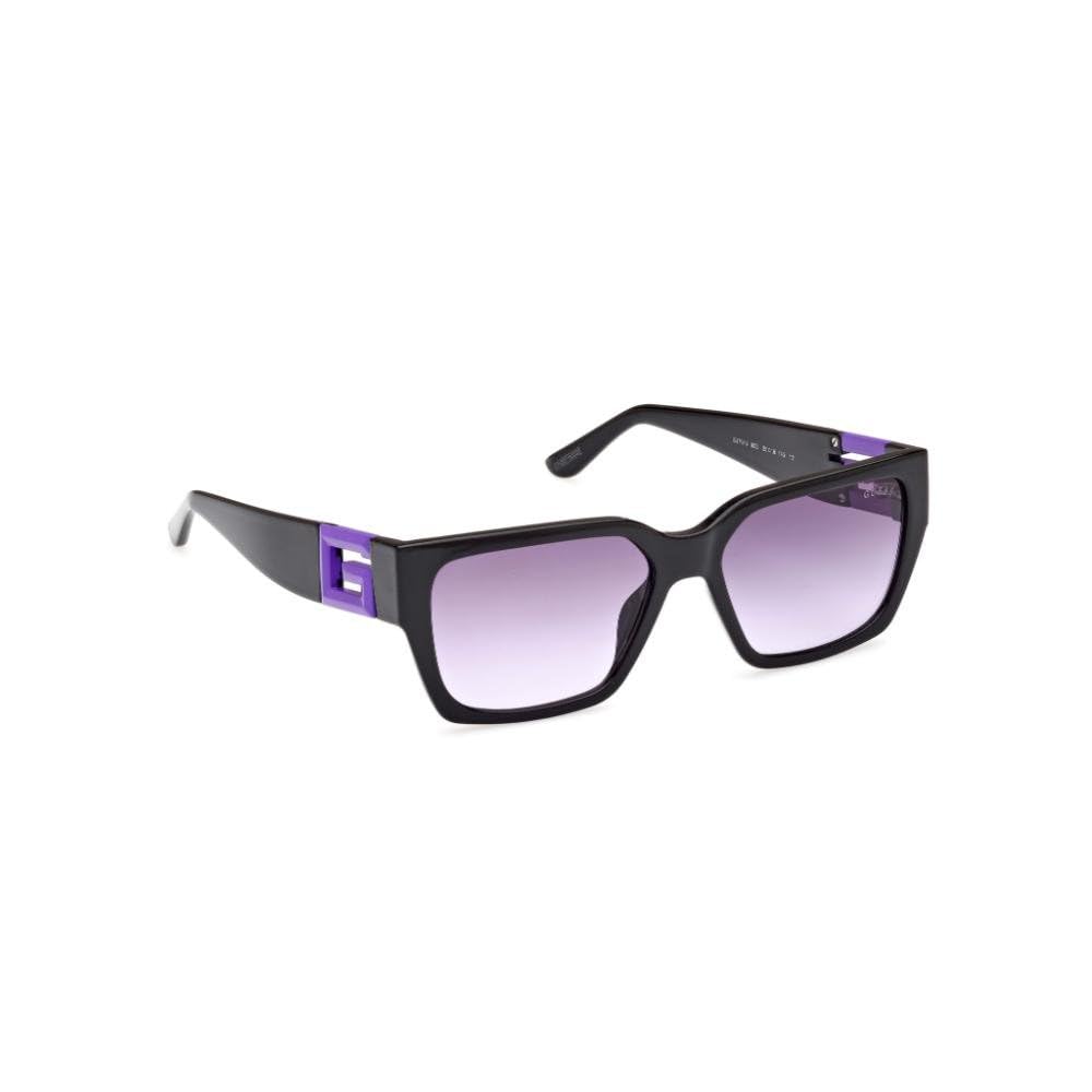 Guess 100% UV protecetd | Gradient | Large | Full Rim | Square | Frame: Black | Lens: Purple
