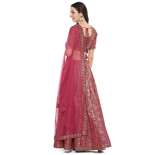 BIBA Women Cotton Blend Meganta Poly Dupion Straight Readymade Kurta Set (Skdasrtd8935Aw23Mgt_Purple_Large)