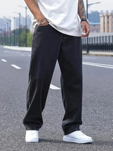 TAGAS Men Relaxed FIT Denim Jeans | Loose (Jeans) for Men | Mens Baggy Fit Denim JeansPant | MDJ-22