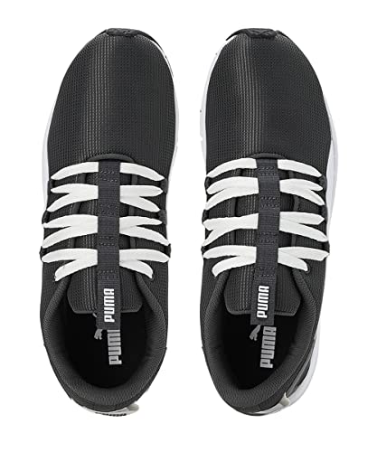 Puma Mens Ealing Dark Shadow-Black-White Sneaker - 8UK (39281801)