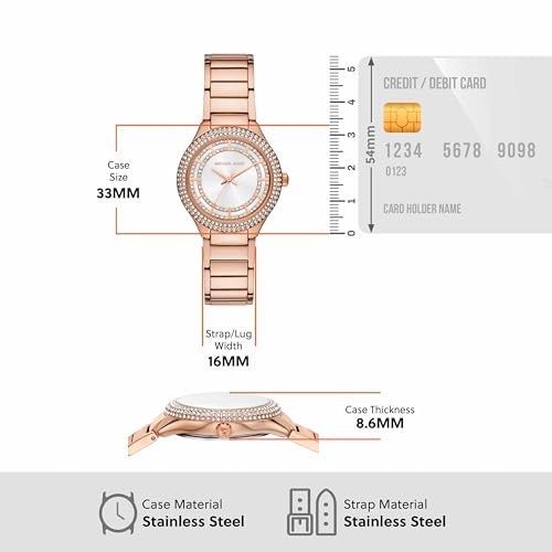 Michael Kors Sylvia Rose Gold Watch MK4942