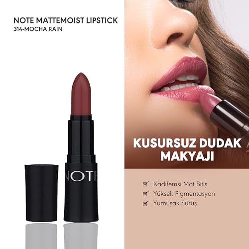 Note Cosmetique Lipstick Mocha Rain (Matte)