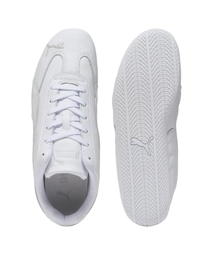 PUMA | Speedcat Full Leather Sneakers | White-Feather Gray | 11UK