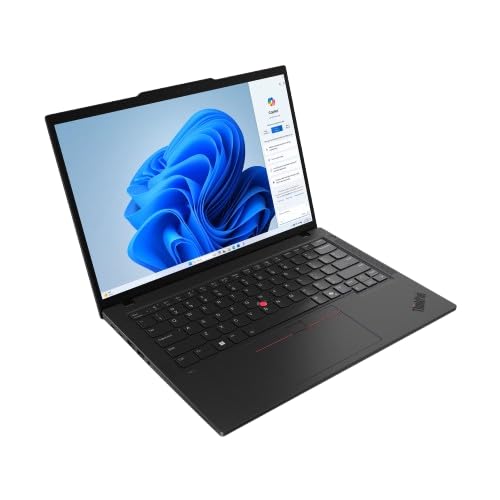 Lenovo ThinkPad T14 Intel Core Ultra 7 155U 14" WUXGA IPS 400 Nits Thin and Light Laptop (32GB RAM/1TB SSD/Windows 11 Pro/Fingerprint/Black/3Y Premier Support/1.38 kg), 21MLS04600