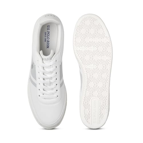 U.S. Polo Assn. HILTTON Mens Sneakers Off White