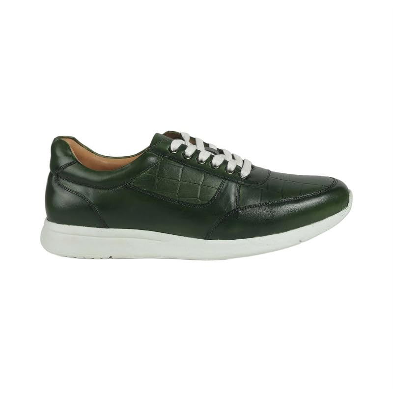 tresmode Ronca Green Men's Sneakers in Size 8 UK (42 EU)