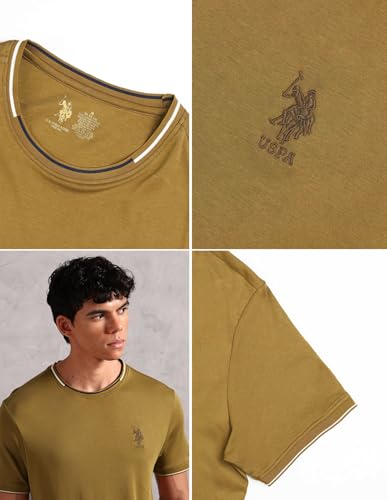 U.S. POLO ASSN. Men's Regular Fit T-Shirt (OEE08-PL_Breen
