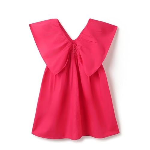 United Colors of Benetton Regular Fit V-Neck Solid Poplin Dress